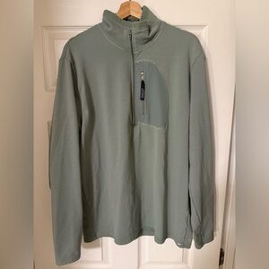 Patagonia R Quarter Zip Waffle Knit Fleece